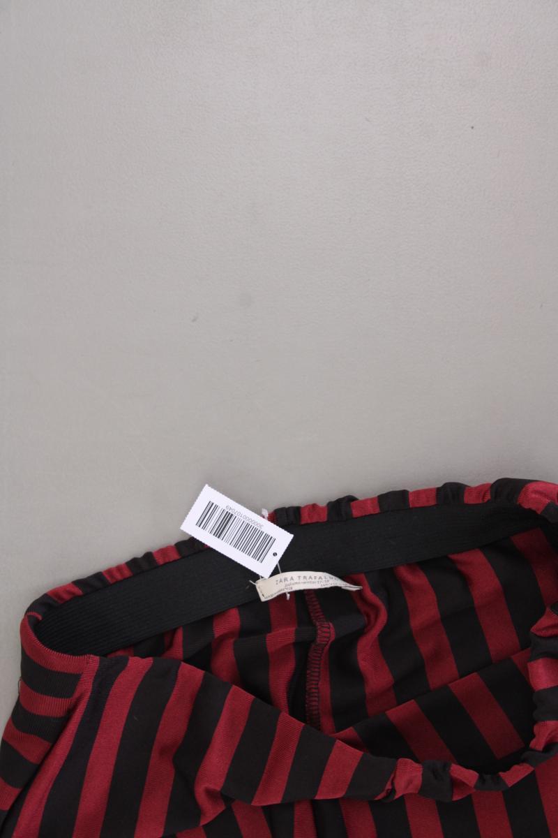 Zara Stoffhose Gr. S gestreift rot