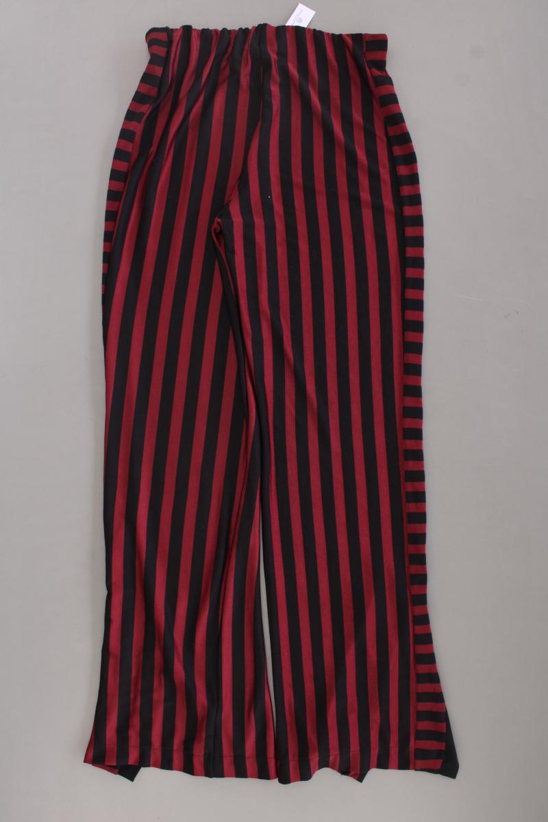 Zara Stoffhose Gr. S gestreift rot