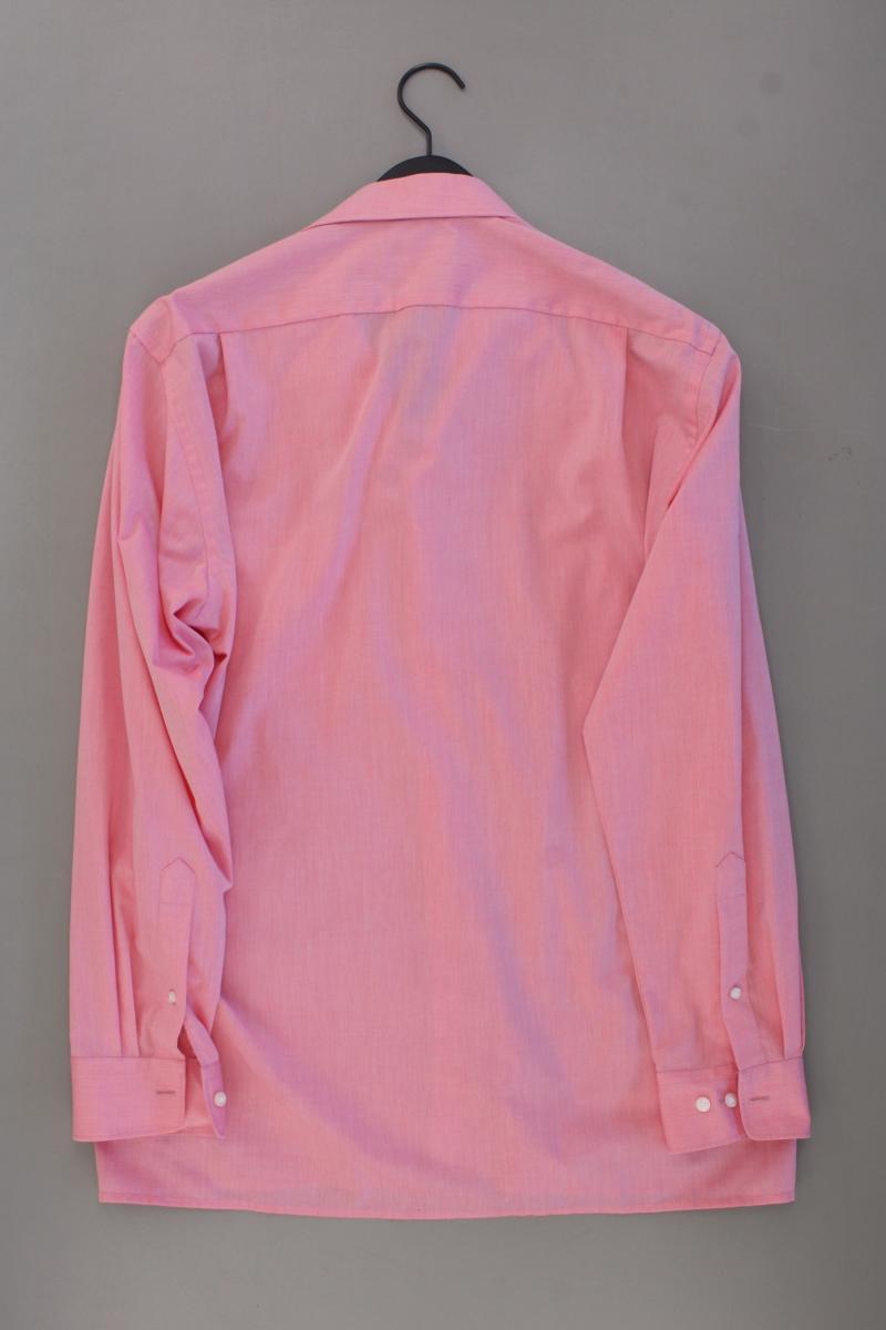 Olymp Langarmhemd für Herren Gr. Hemdgröße 41 rosa aus Baumwolle