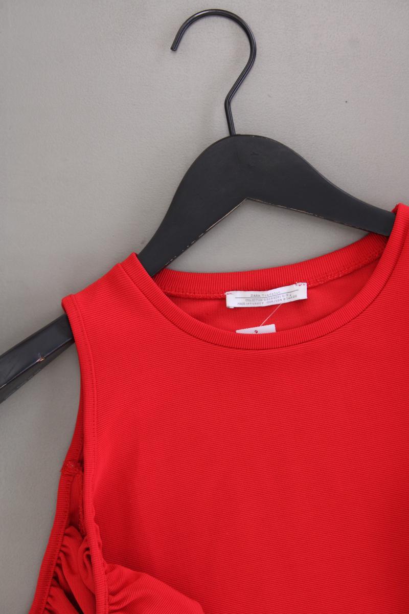 Zara Kurzarmkleid Gr. S rot