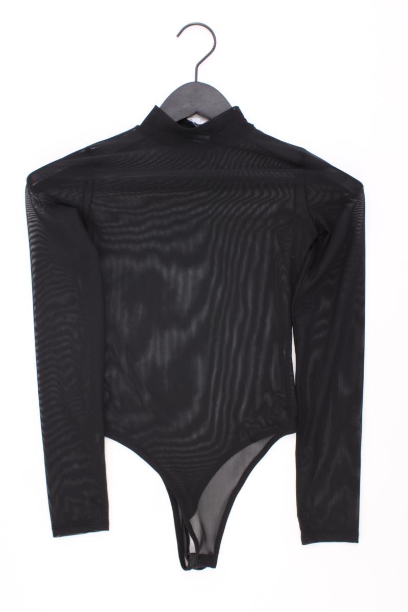 Bershka Shirtbody Gr. XS Langarm schwarz