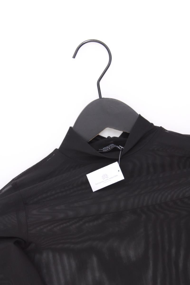 Bershka Shirtbody Gr. XS Langarm schwarz