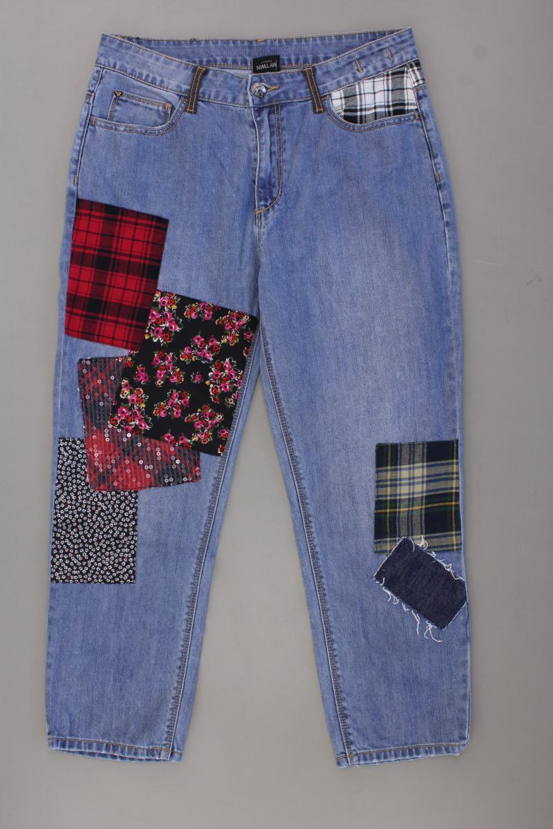 Twin Set 7/8 Jeans Gr. W28 Modell Michelle blau aus Baumwolle