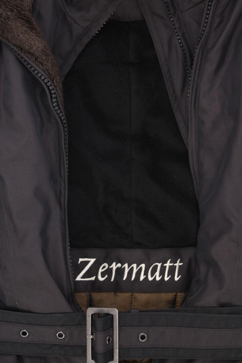 Wellensteyn Jacke Modell Zermatt Gr. S mit Gürtel braun aus Polyamid