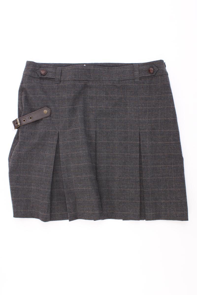 Jette Rock Gr. 40 kariert grau aus Polyester