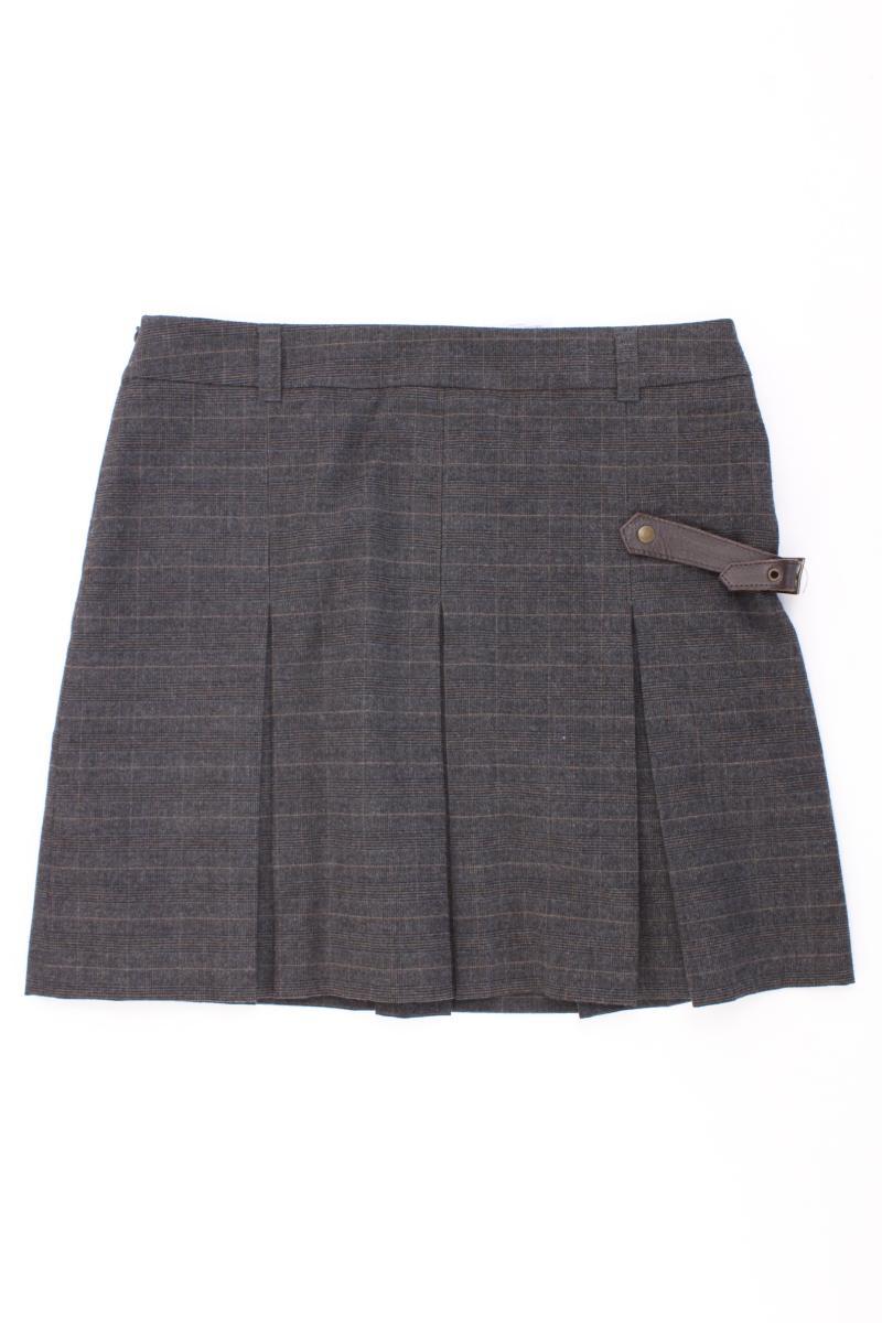 Jette Rock Gr. 40 kariert grau aus Polyester