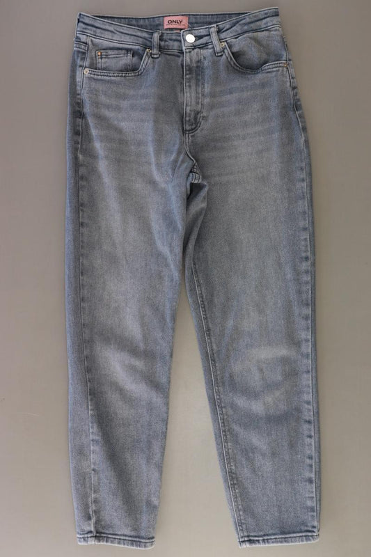 Only Mom Jeans Gr. S/L32 grau aus Baumwolle