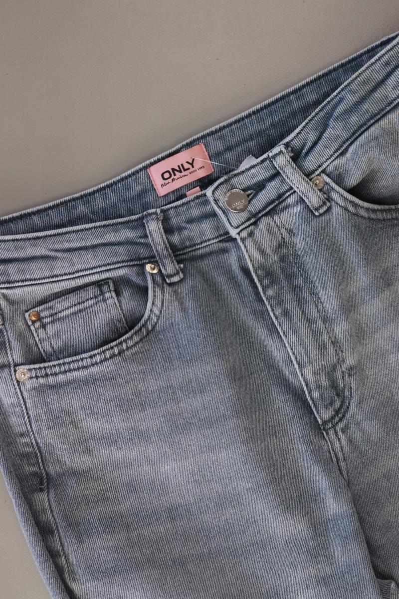Only Mom Jeans Gr. S/L32 grau aus Baumwolle