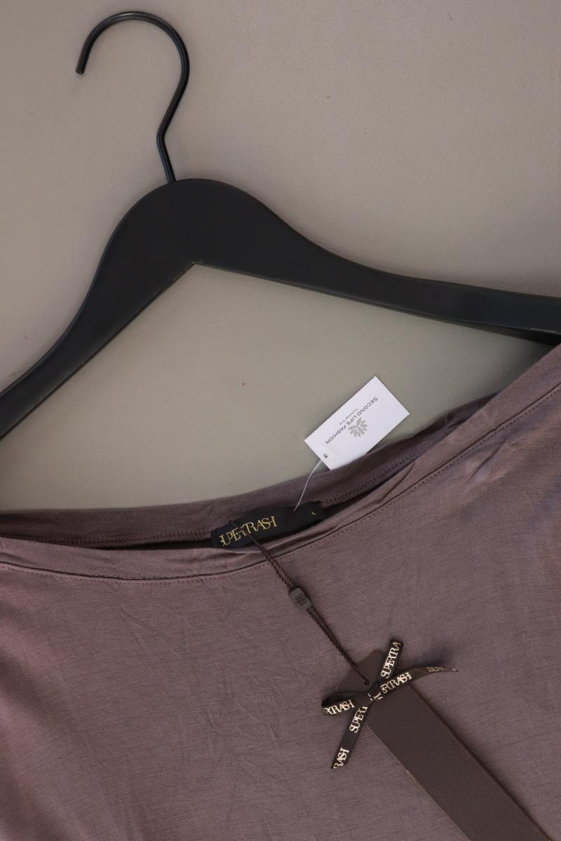 Supertrash Schlauchkleid Gr. L neu mit Etikett Langarm braun aus Viskose