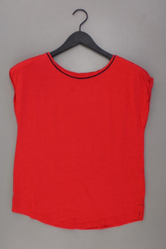 Esprit T-Shirt Gr. S neuwertig Kurzarm rot aus Baumwolle