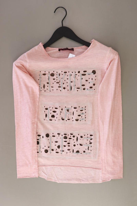 CIPO & BAXX Longsleeve-Shirt Gr. XS Langarm rosa aus Baumwolle