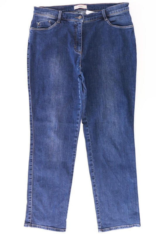 Brax Straight Jeans Gr. Kurzgröße 40 blau aus Baumwolle