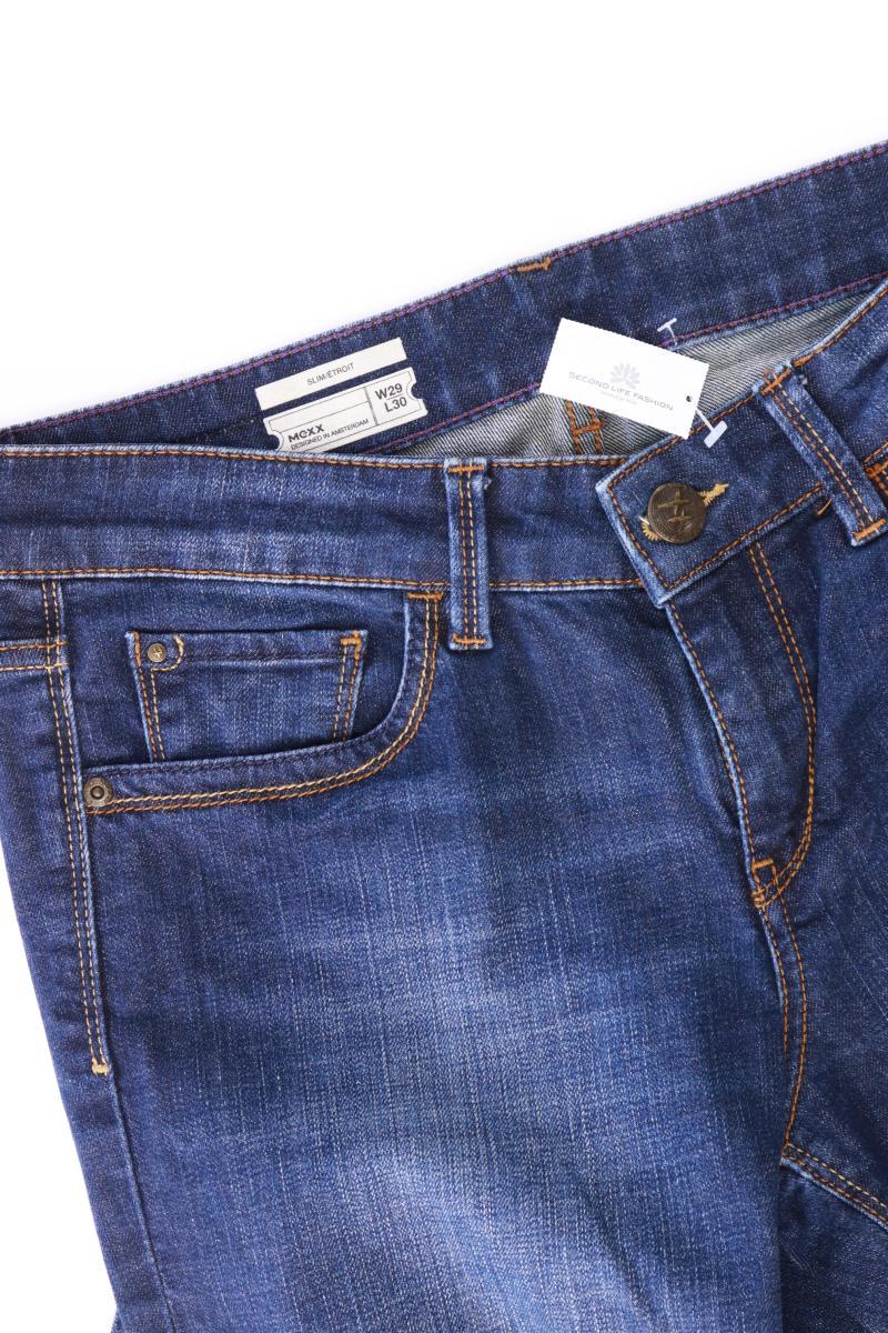Mexx Straight Jeans Gr. W29/L30 blau aus Baumwolle
