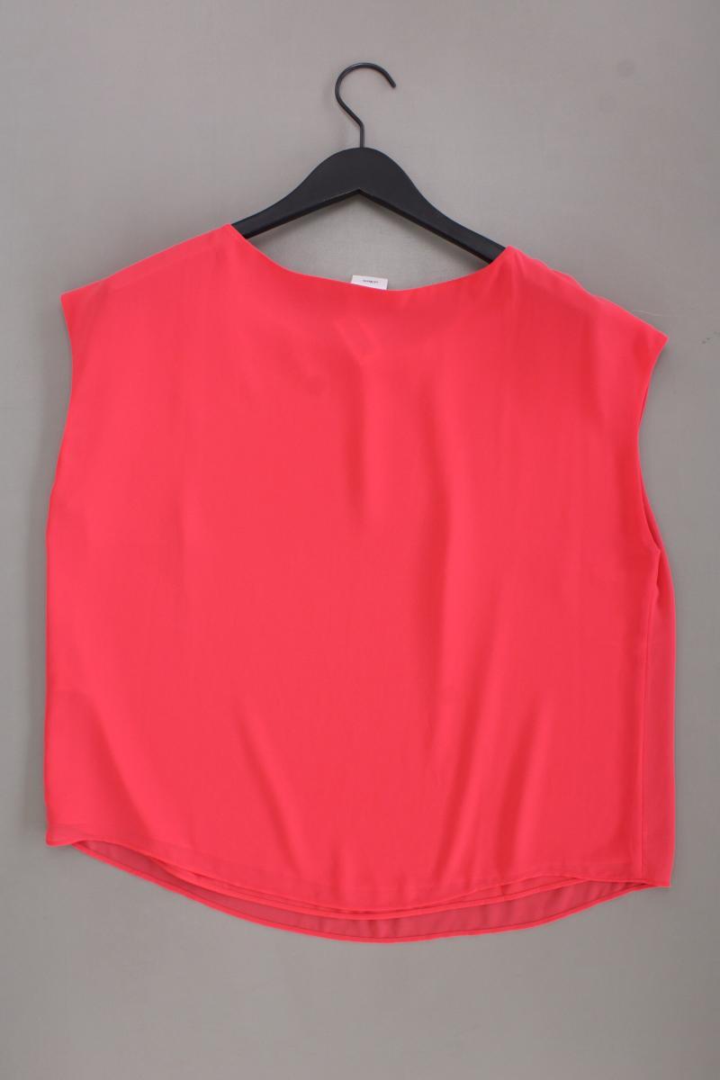 s.Oliver Chiffonbluse Gr. 40 neuwertig Kurzarm pink aus Polyester