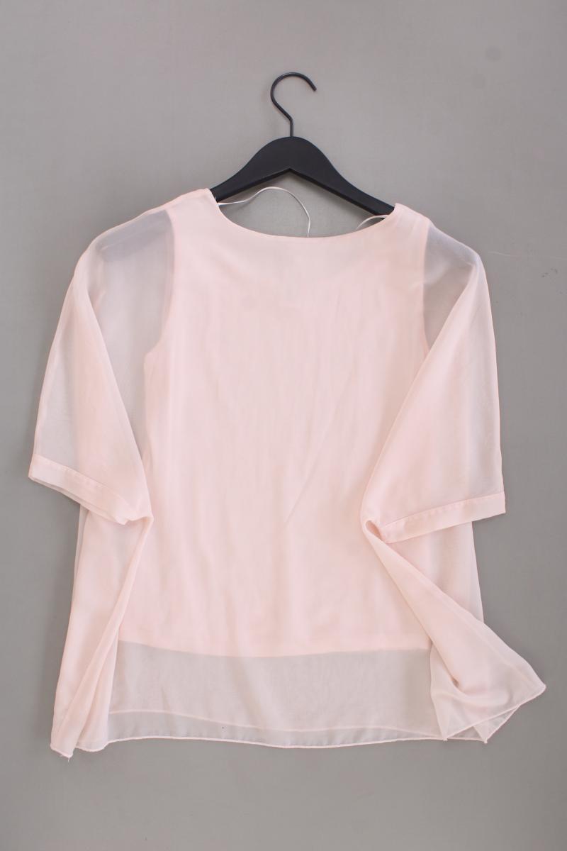 Street One Chiffonbluse Gr. 36 3/4 Ärmel rosa aus Polyester