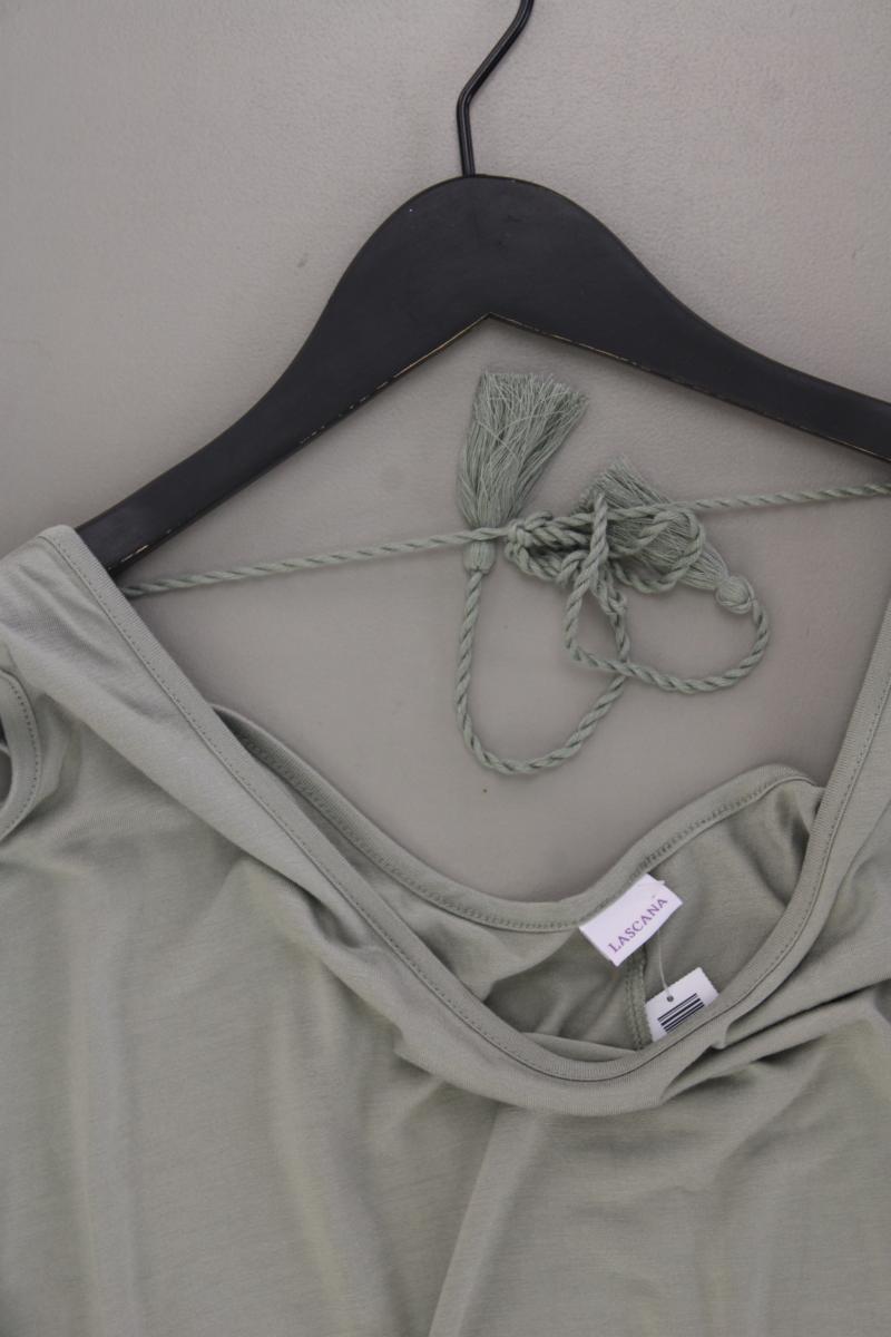 Lascana Oversize-Shirt Gr. M neuwertig 3/4 Ärmel grau aus Viskose