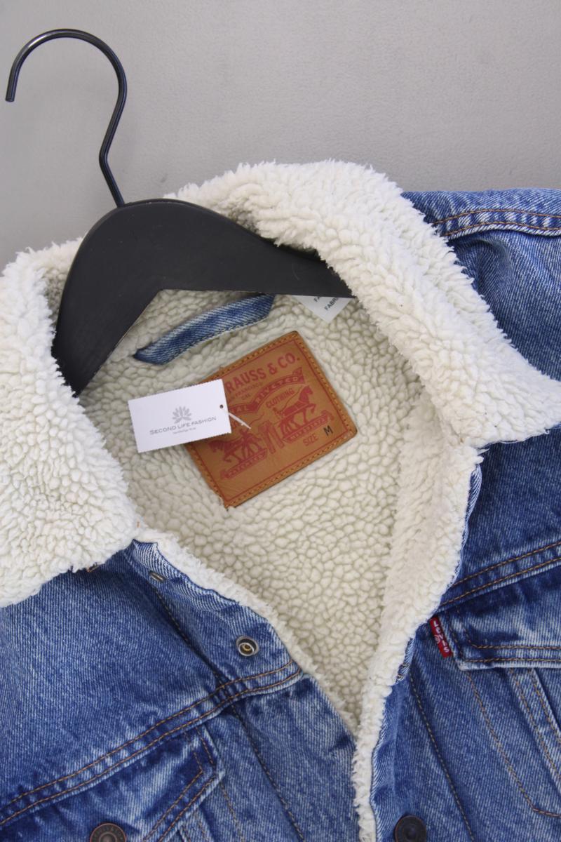 Levi's Jeansjacke für Herren Gr. M blau aus Baumwolle