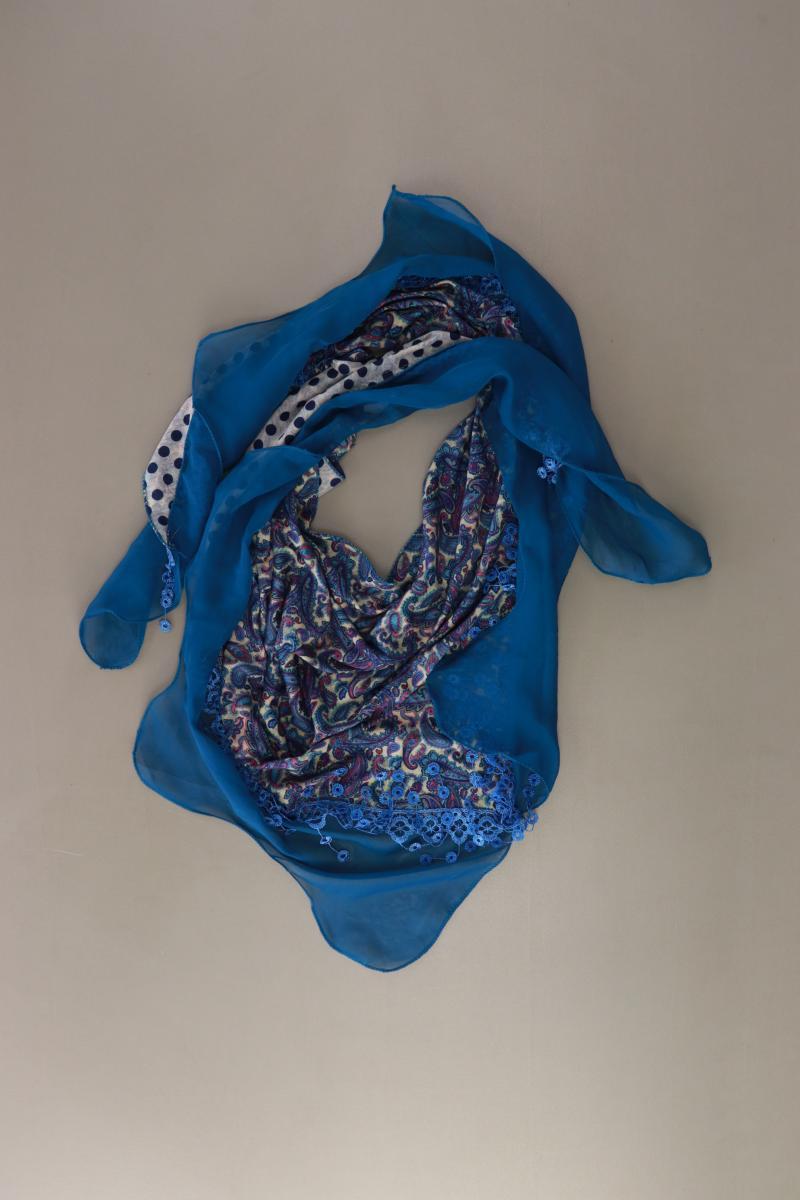 Tuch blau