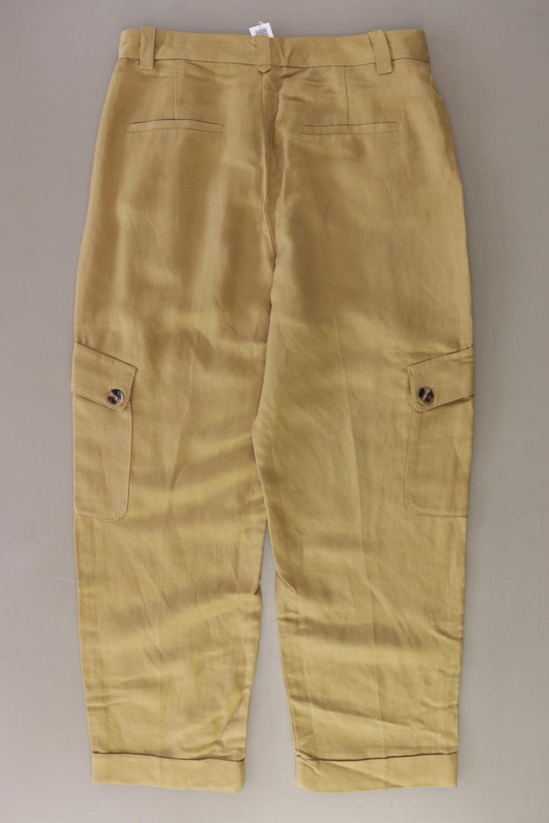 Zara Leinenhose Gr. S braun