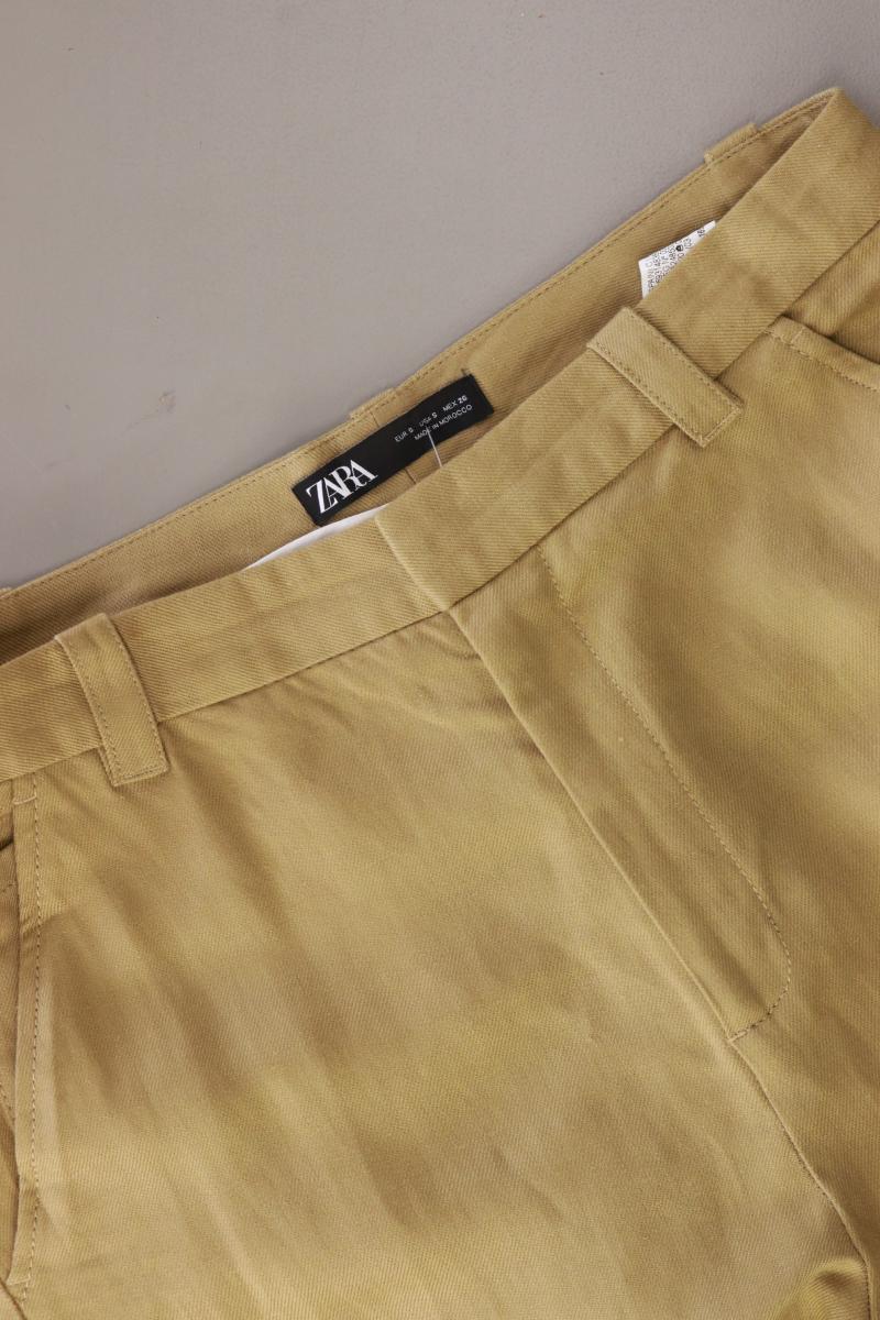 Zara Leinenhose Gr. S braun
