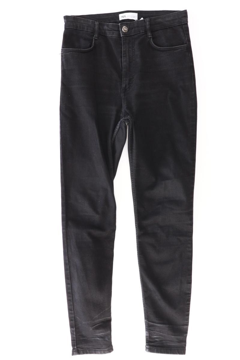 Zara Skinny Jeans Gr. 40 schwarz aus Baumwolle
