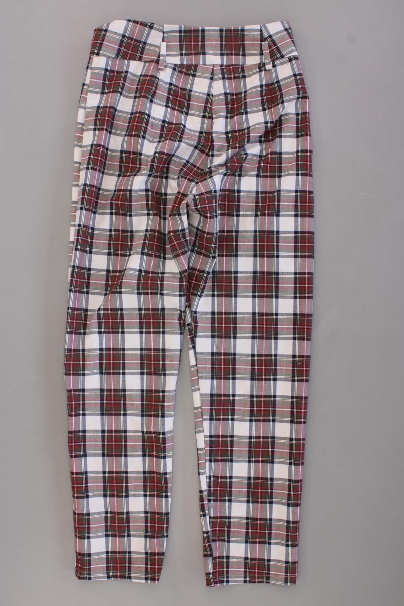 Bershka 7/8 Hose Gr. 36 kariert rot