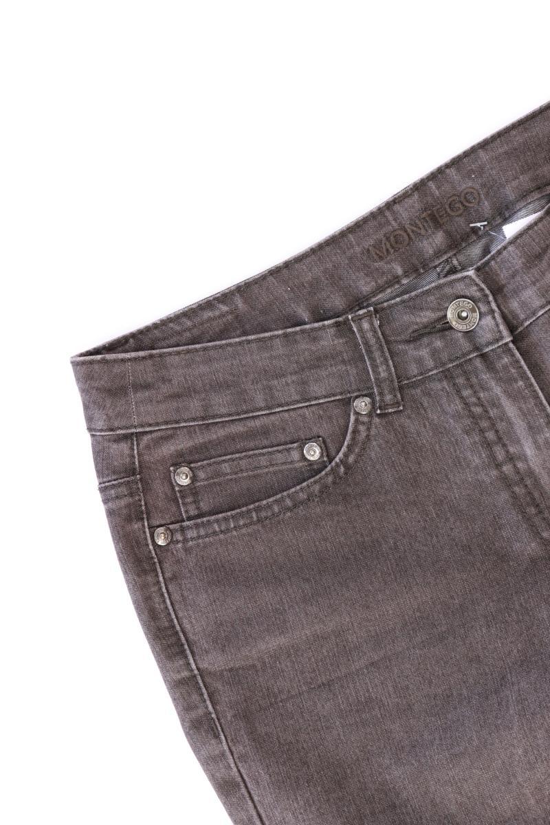 Montego Straight Jeans Gr. 38 grau aus Baumwolle