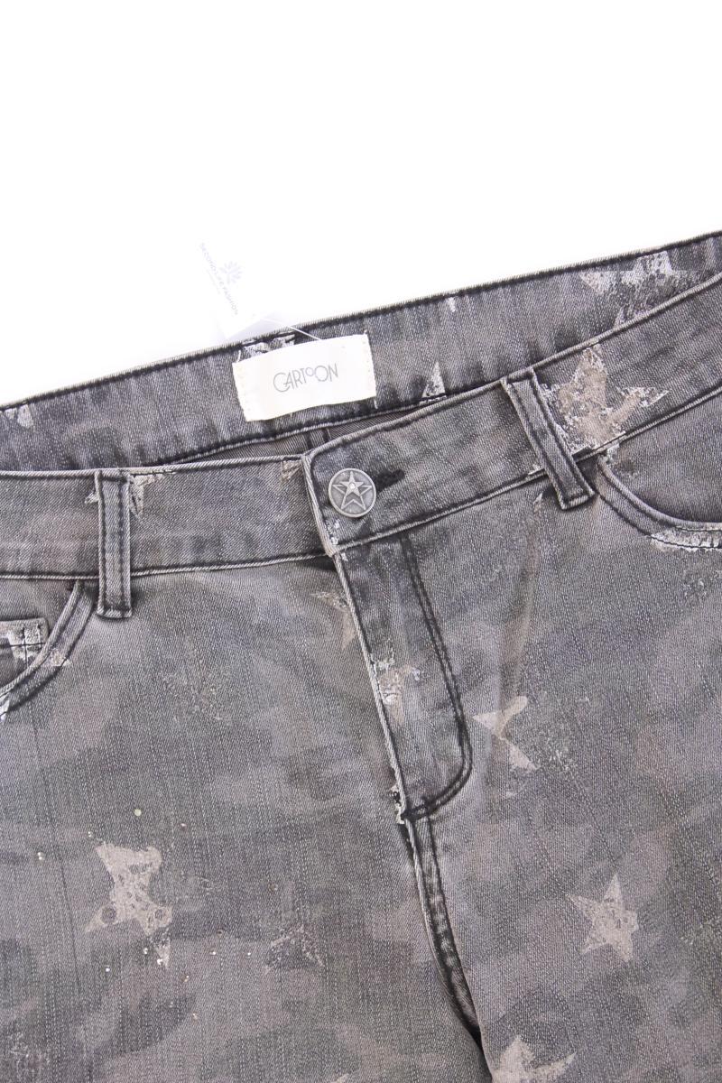 Cartoon Skinny Jeans Gr. 42 grau