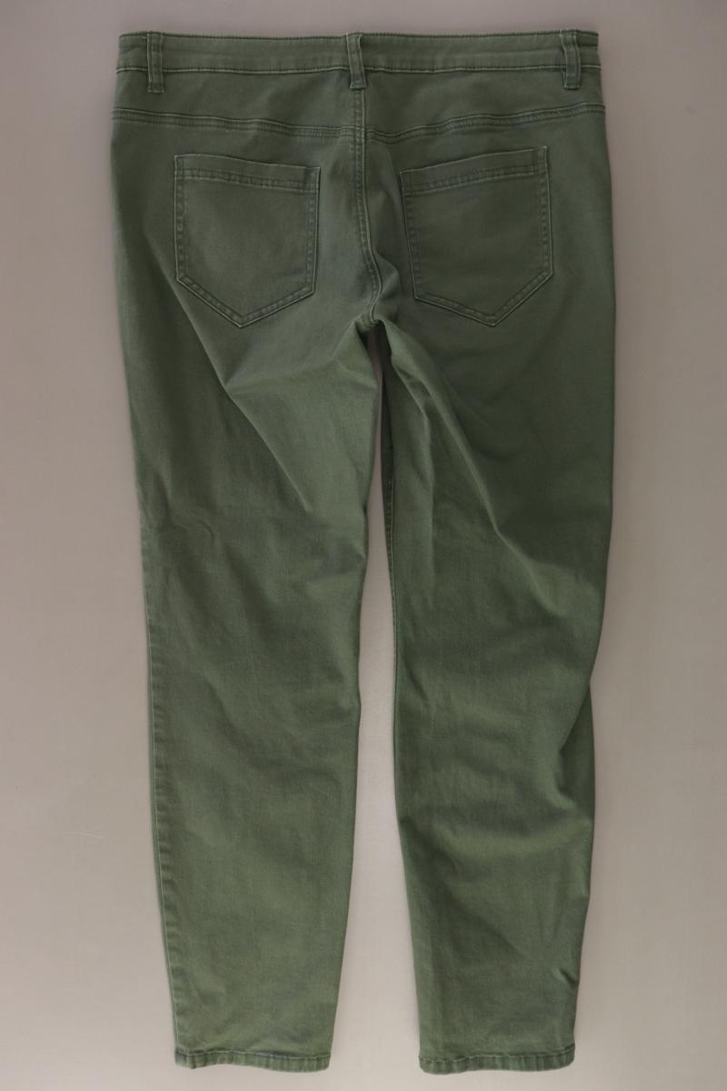 Taifun Straight Jeans Gr. 44 olivgrün aus Baumwolle