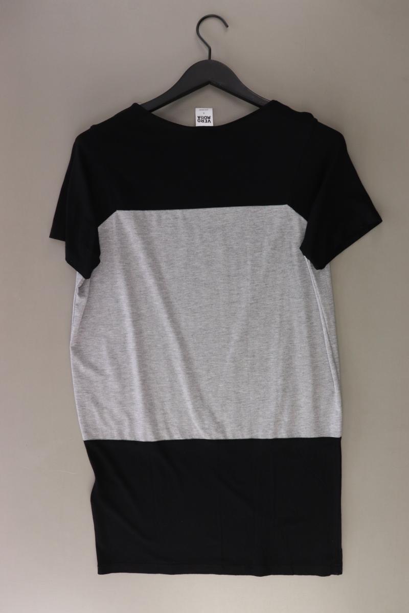 Vero Moda Strickshirt Gr. S Kurzarm grau aus Baumwolle
