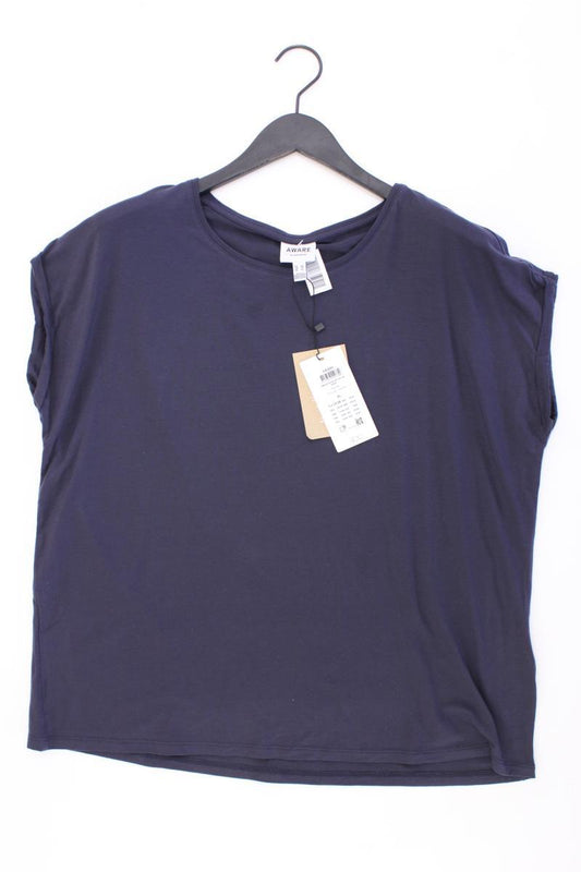 Vero Moda T-Shirt Gr. XL neu mit Etikett Kurzarm blau aus Viskose