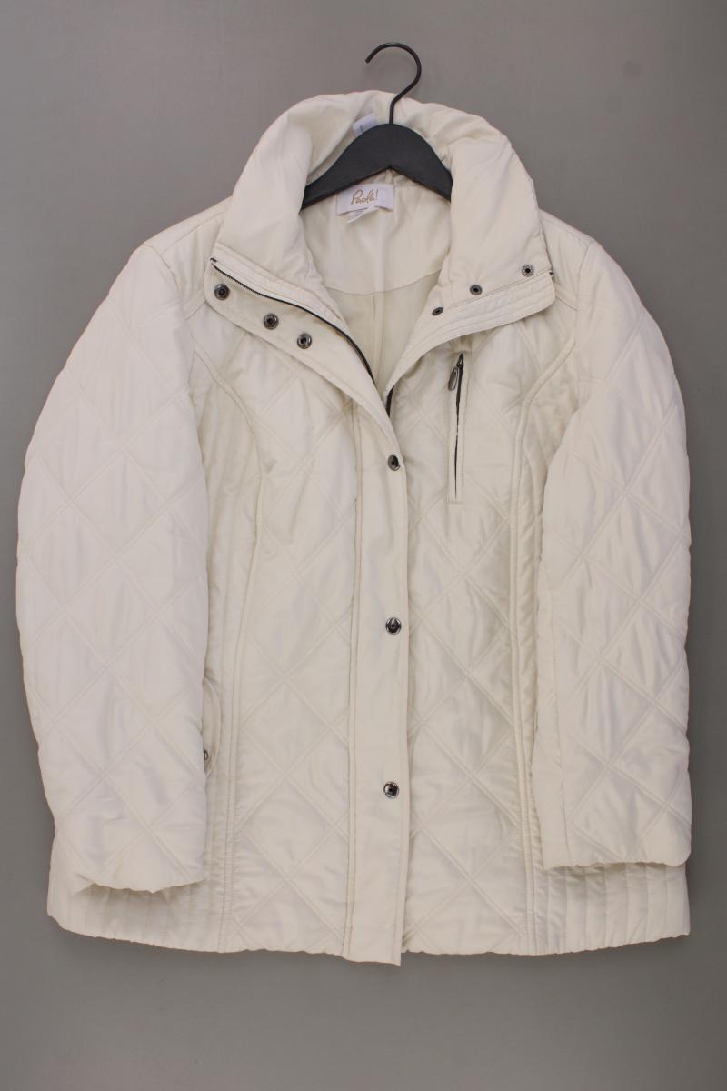 Paola Lange Jacke Gr. 44 creme aus Polyester