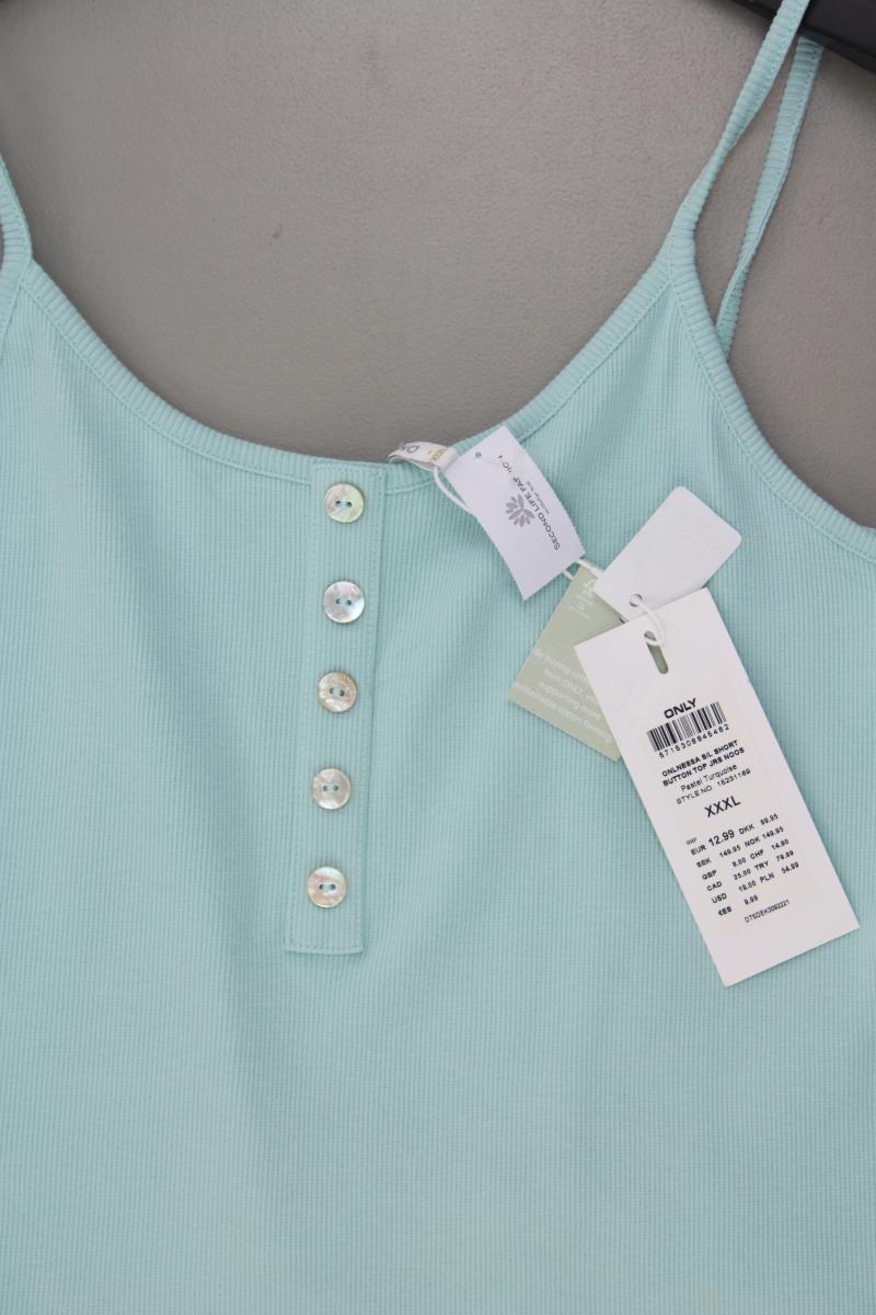 Only Top Gr. XL neu mit Etikett blau aus Baumwolle