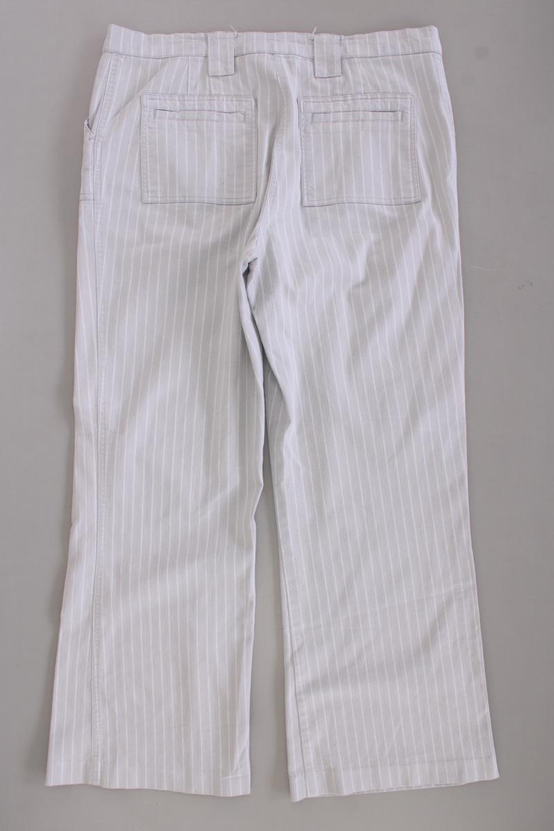 Best Connections Stoffhose Gr. 44 gestreift grau aus Baumwolle