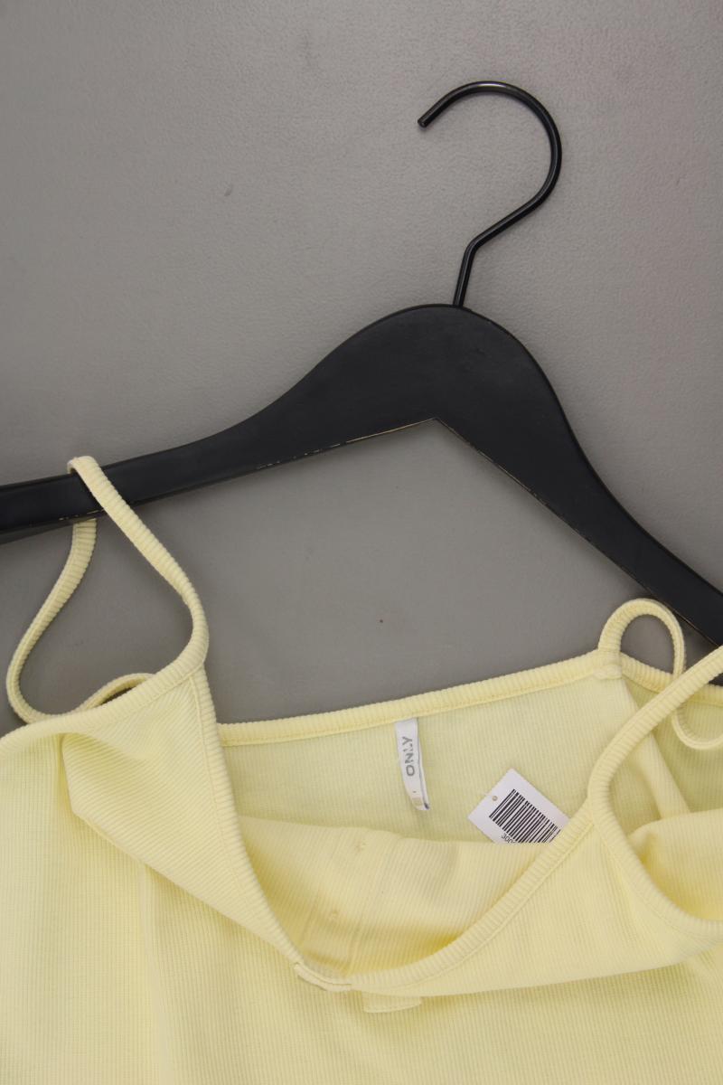 Only Top Gr. XL neuwertig gelb aus Baumwolle
