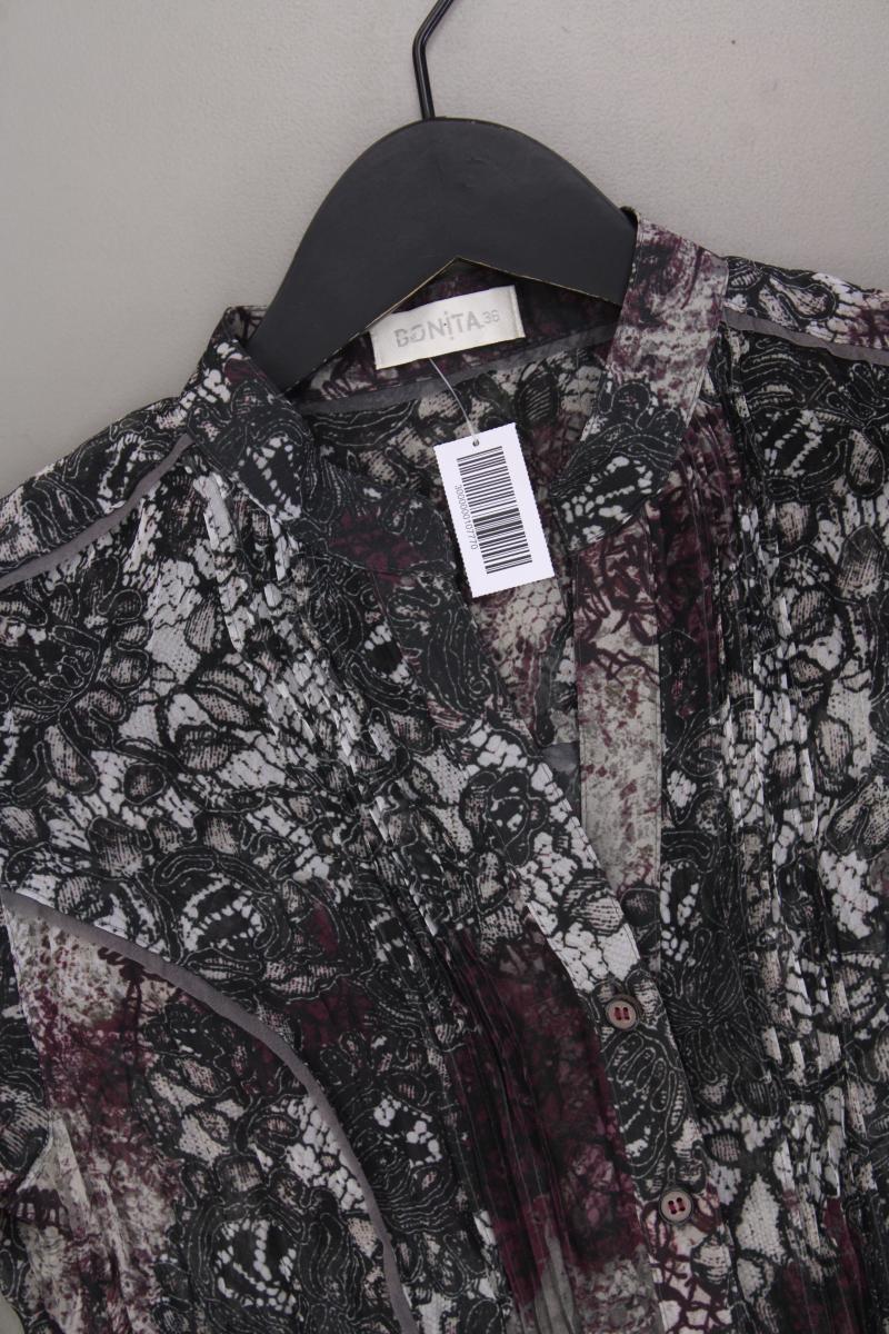Bonita Classic Bluse Gr. 36 3/4 Ärmel grau