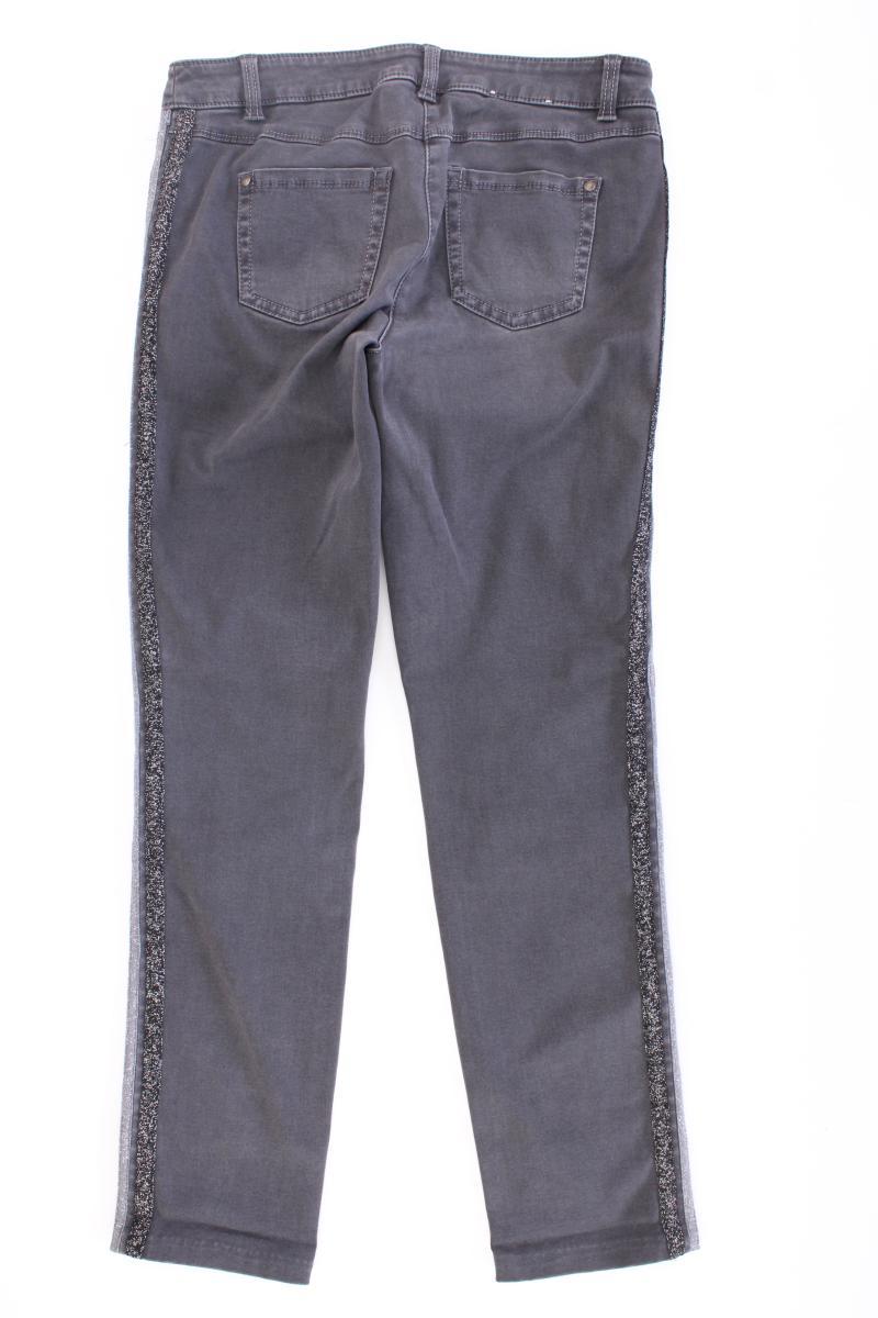 Gerry Weber Straight Jeans Gr. 40 grau aus Baumwolle