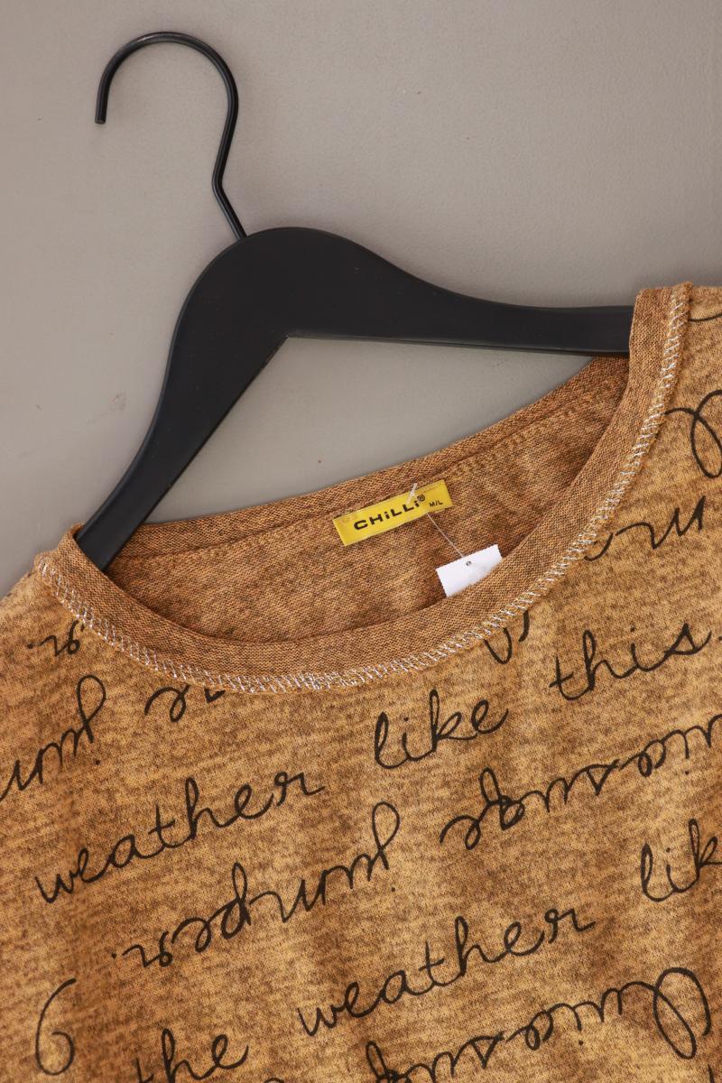CHiLLi Longsleeve-Shirt Gr. M/L Langarm gelb aus Polyacryl