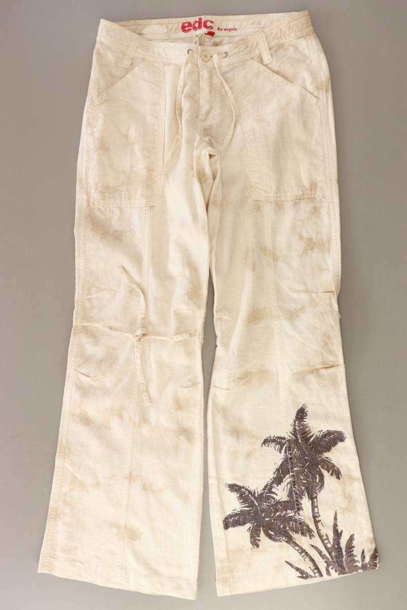 edc by Esprit Hose Y2K Style Gr. 36 Vintage creme