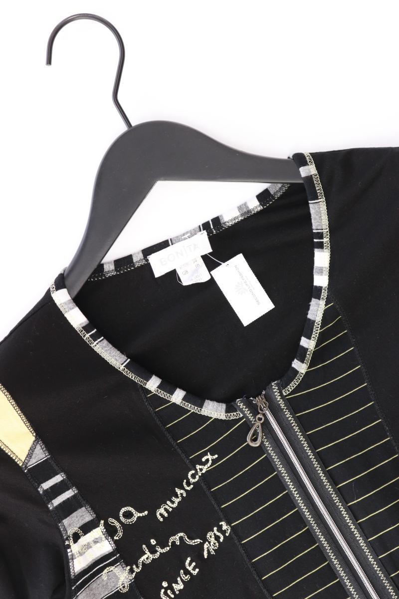 Bonita Strickjacke Gr. 36 Langarm schwarz aus Viskose