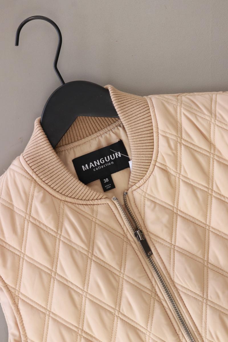 Manguun Lange Jacke Gr. 38 braun aus Polyester