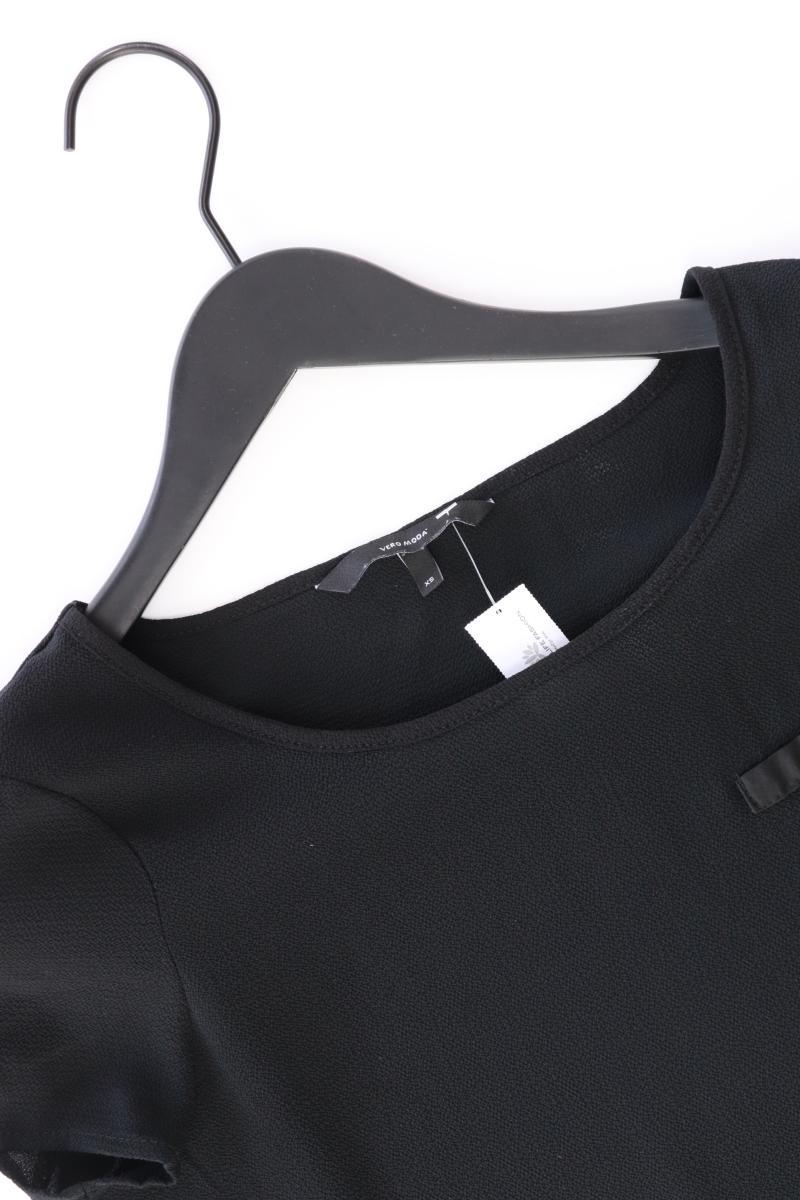 Vero Moda T-Shirt Gr. XS Kurzarm schwarz aus Polyester