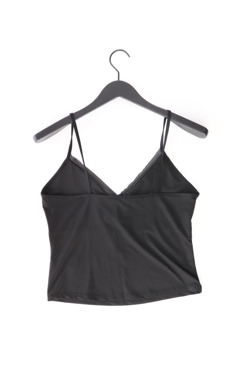Zara Spaghetti-Top Gr. L schwarz aus Polyester