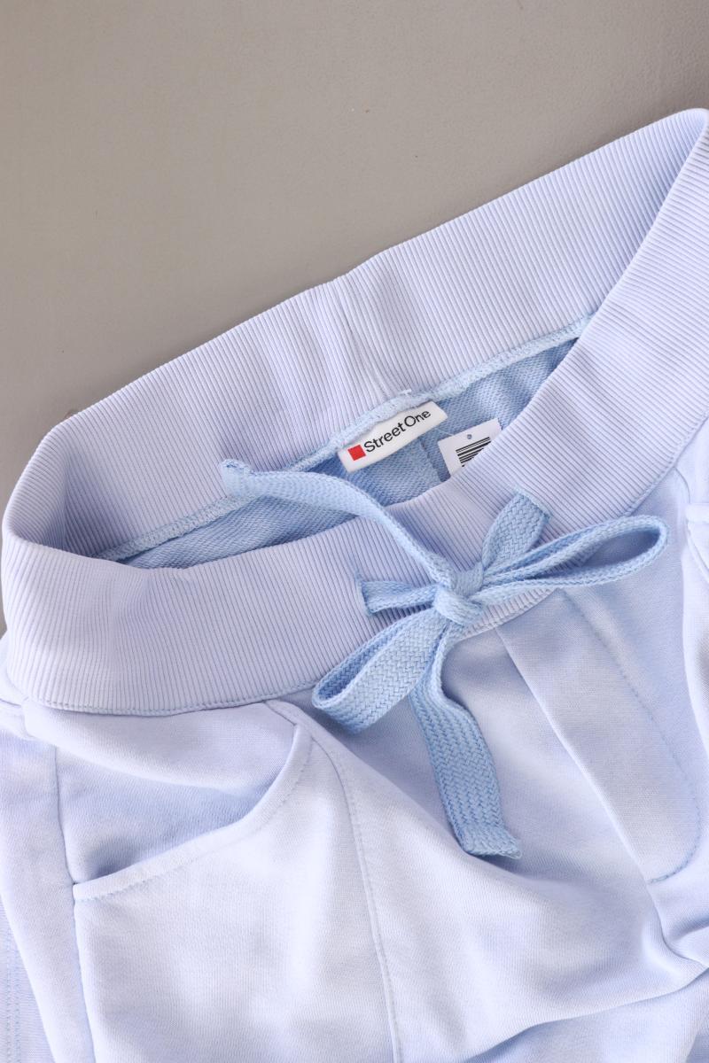 Street One Jogginghose Gr. 38 blau aus Baumwolle