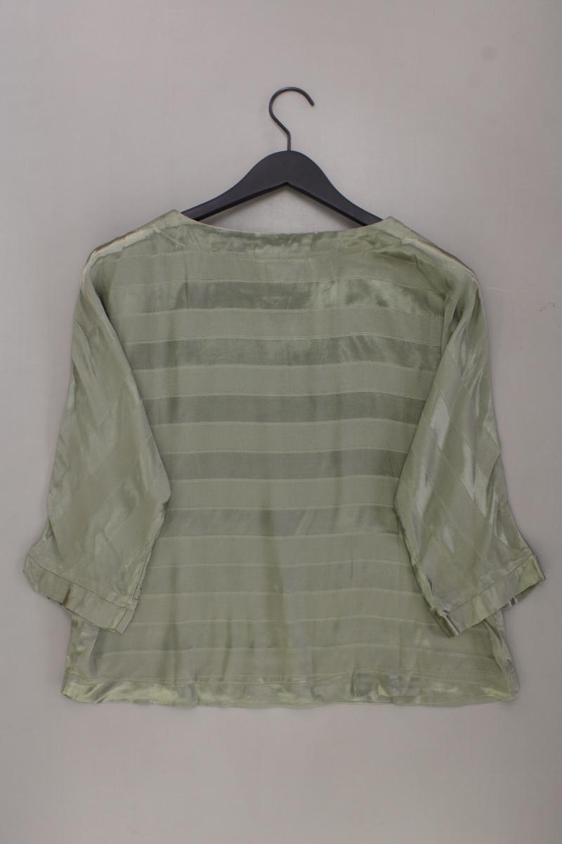 rick cardona Oversize-Bluse Gr. 38 3/4 Ärmel olivgrün aus Viskose