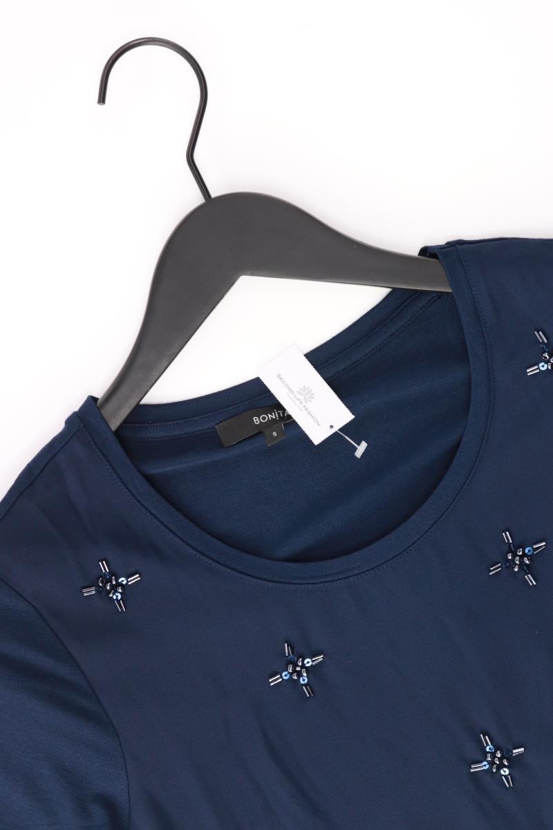 Bonita T-Shirt Gr. S Kurzarm blau aus Polyester