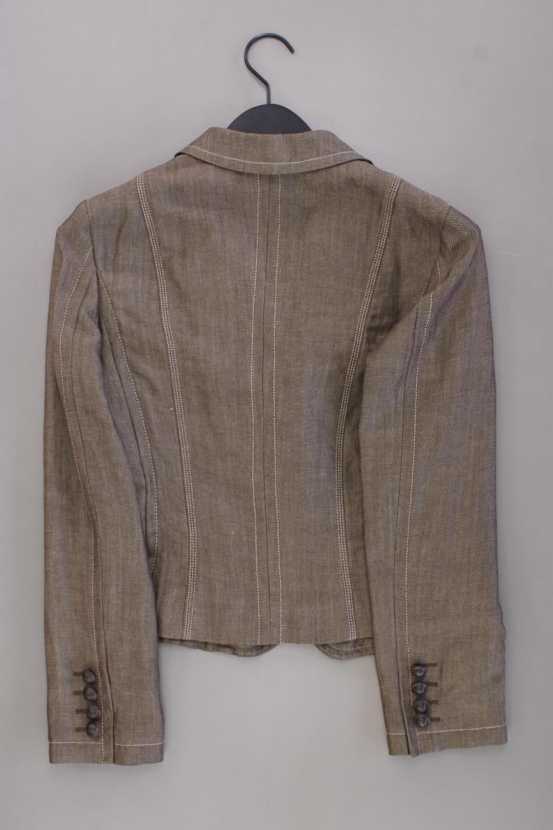 Marc Cain Leinenblazer Gr. 36 braun