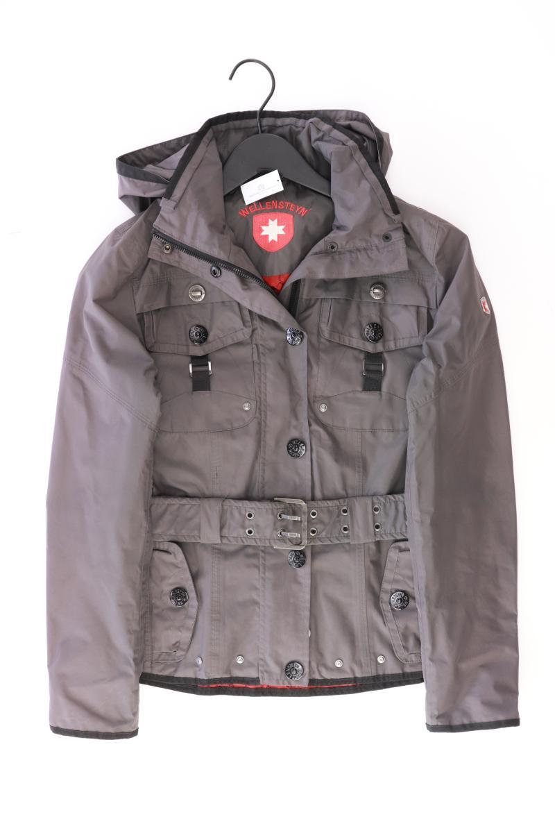Wellensteyn Jacke "Chocolate" Gr. S mit Gürtel grau aus Polyester