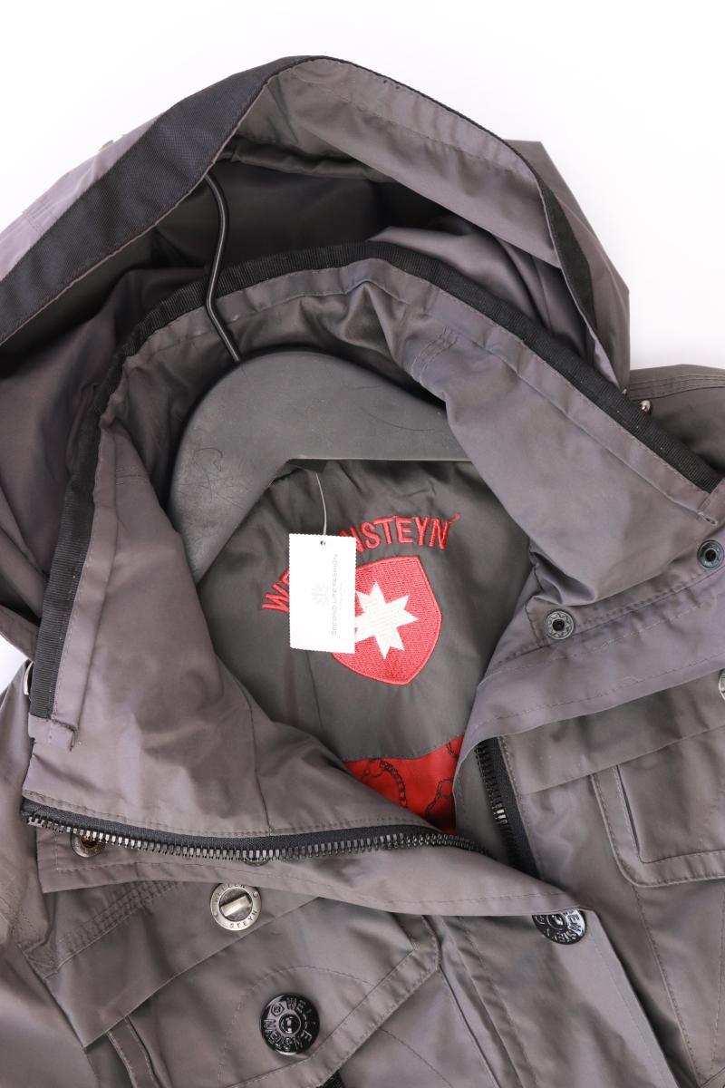 Wellensteyn Jacke "Chocolate" Gr. S mit Gürtel grau aus Polyester