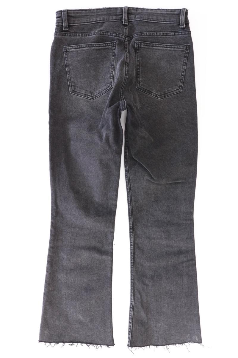 Zara Regular Jeans Gr. 38 schwarz aus Baumwolle